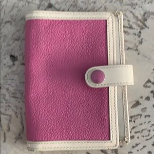 Coach Pink and White Wallet